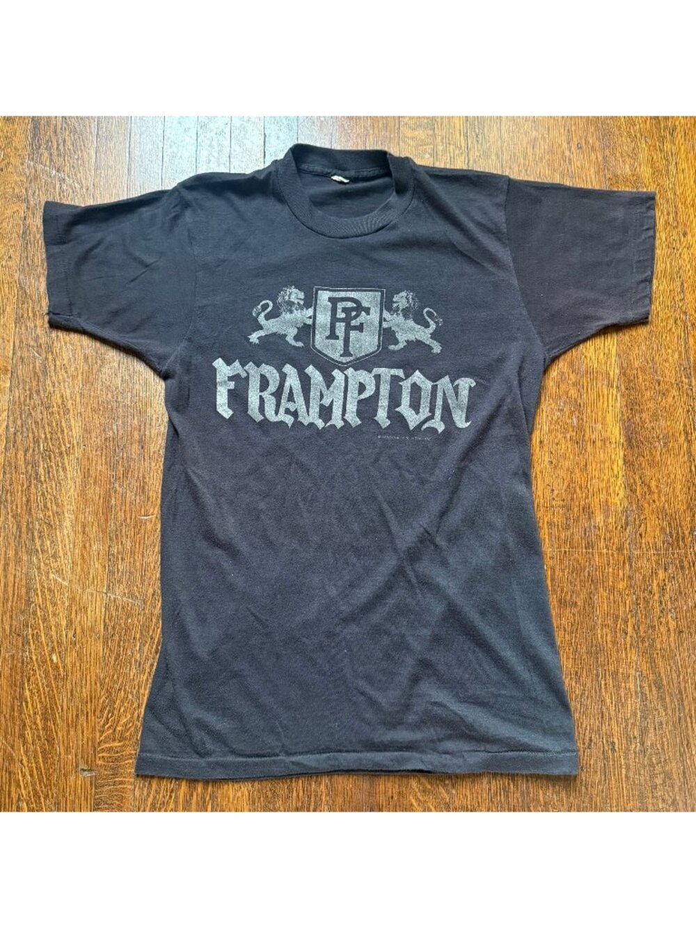 Vintage 1970s Peter Frampton Concert T-Shirt Back on the Road Summer Tour ‘79, S